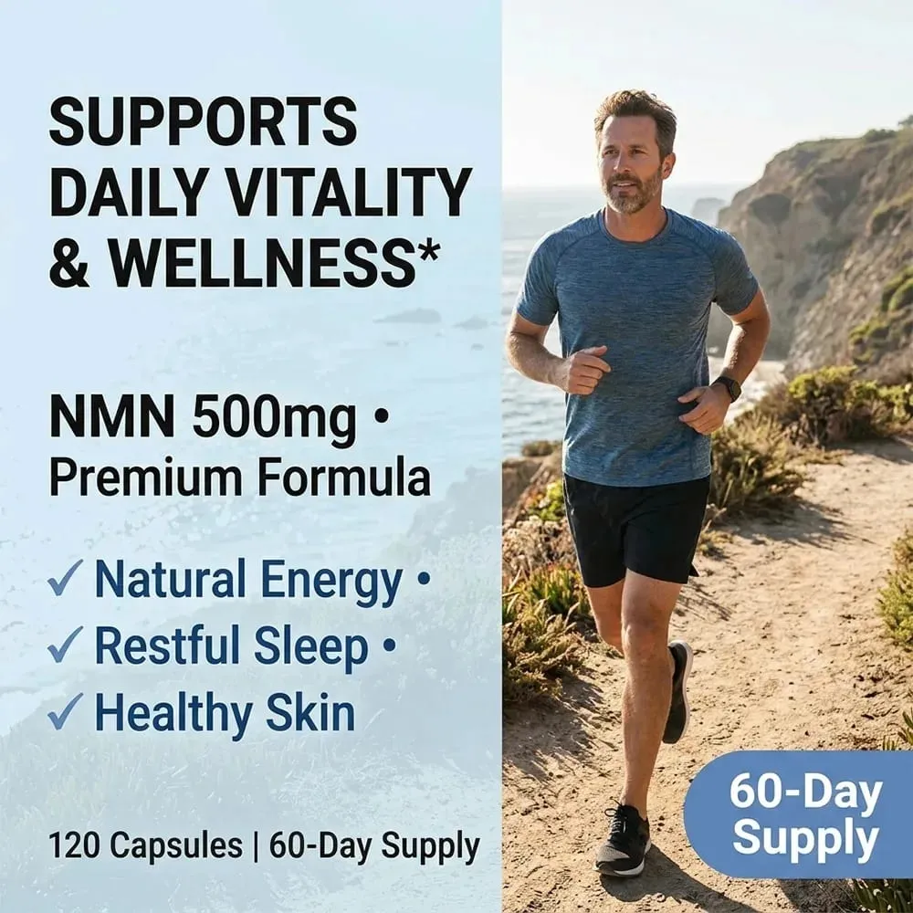 NMN Nicotinamide Mononucleotide - Supports Cell Repair and Growth Reduces Wrinkles and Increases Skin Elasticity — image 2