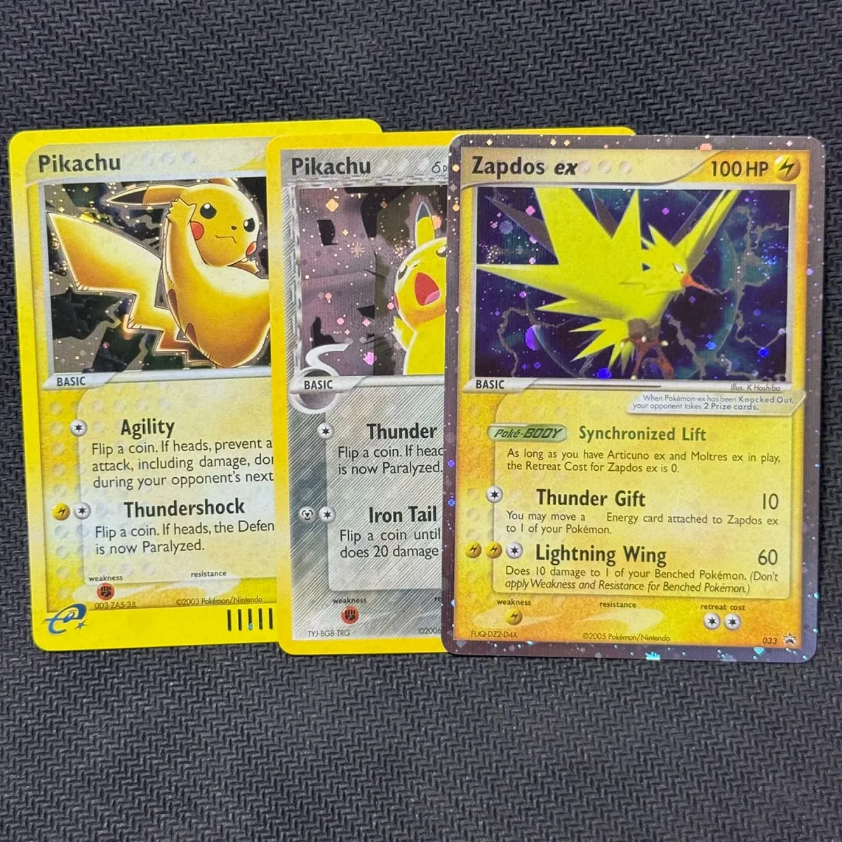 Proxy Cards Nintendo Black Star Promos Articuno Kyogre Moltres Rayquaza Zapdos Groudon New Holographic PKM Proxy Toys — image 4