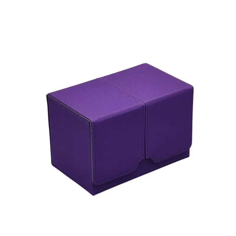 Card Storage Box Card Box Big Case Mezzanine Storage Box Top Side Installation Toys Games Collection Card for Trading