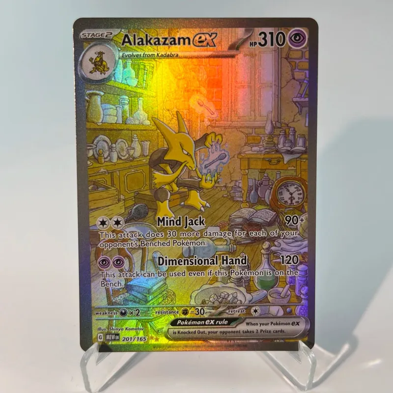 Pokémon 151 PKM Cards PTCG3-D Bulbasaur Squirt Rainbow Gengar ex Holographic Ex GX Rare Collection Battle Toys Gifts for Hobbies — image 25