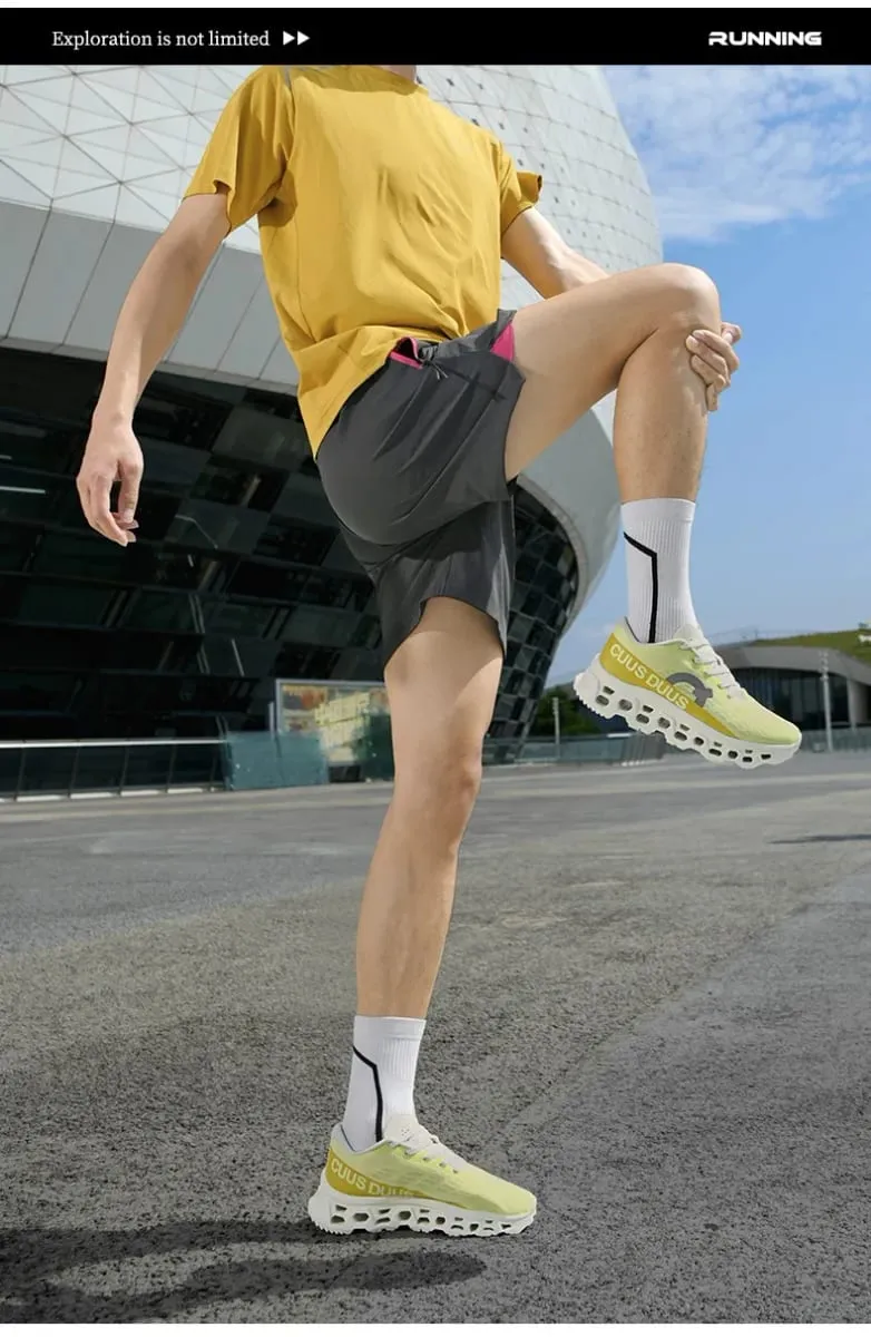 Casual Sneakers Men's Cushion Running Trainers Shock Absorbing Supercritical EVA Sneakers Breathable Fitness Athletic Shoes — image 10