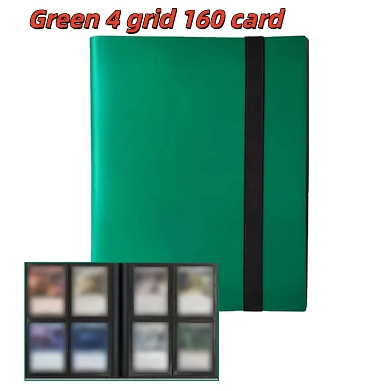160/360/480/540 Cards Capacity Pocket Holder Binders Albums for CCG MTG Magic Yugioh Board Game Card Book Sleeve Holder — image 23