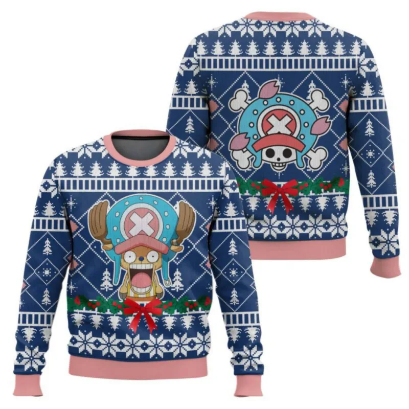 Fantasy chainsaw Christmas Carnival Unisex Sweater Santa Claus Sweater 3D Sweater Autumn and Winter Premium Clothing