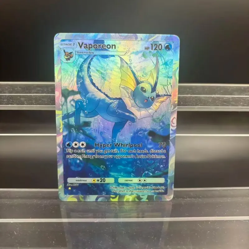 DIY POCKET Collection Cards Umbreon Espeon Jolteon ex Self Made Single Card Classic Game Anime Card Gift Toy — image 2