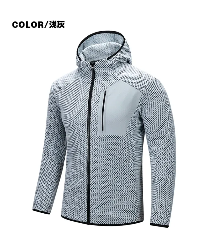 Fashionable and Versatile Warm Hooded Coats, High-quality Men's Zipper Coats for Fall/winter,Casual Sports Fitness Sweatshirts — image 13