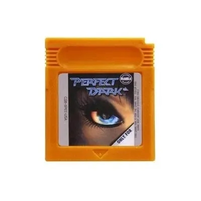Rewritable USA Version GBC Game Cartridge Perfect Dark 9 Colors Shells with Battery Video Game Console Card