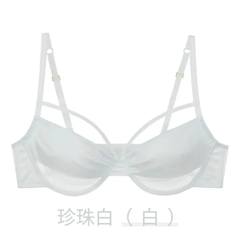 Set di biancheria intima dimagrante da donna nuova tazza sottile reggiseno push up con ferretto morbido effetto minimizzante raccoglie rigonfiamento laterale anti-cedimento morbido