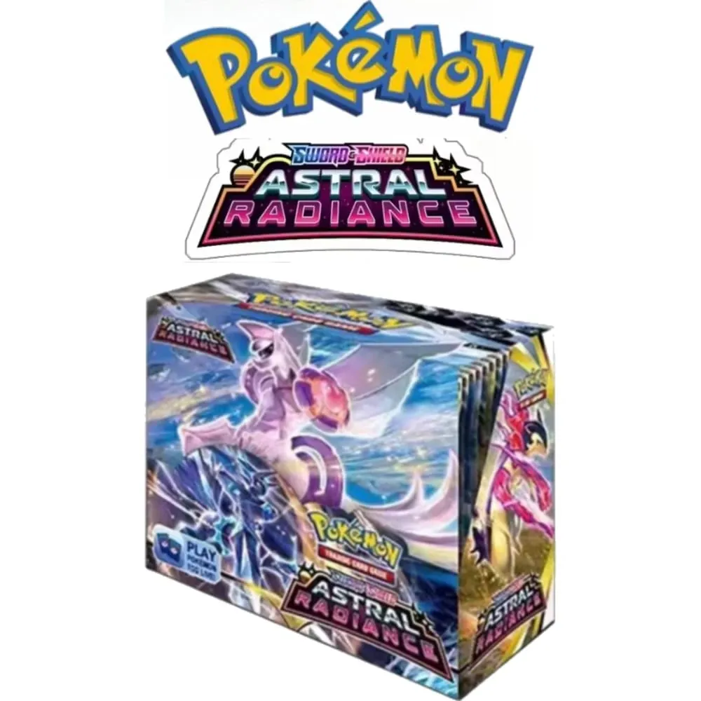 Pokémon TCG Sword & Shield Booster Box 360Pcs English Collectible Trading Cards Set Anime Game Toy Gift for Kids Collection Fans
