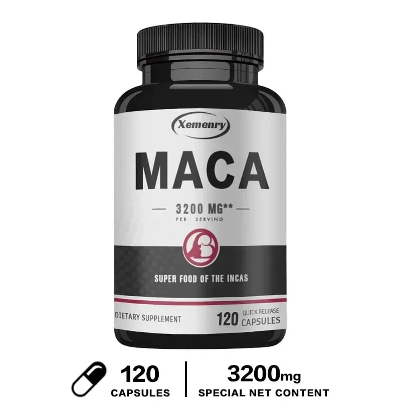 Organic Maca Supplement for Men Increase Stamina Immunity Supplement Big 18