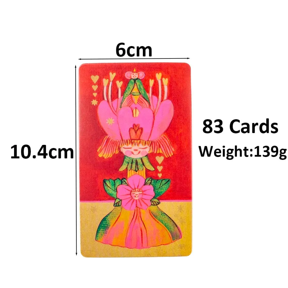 Pipspeak Tarot 10.3*6cm A Delightful 78-card Marseille-style Deck Embrace The Whimsical World of Pip Reading — image 3