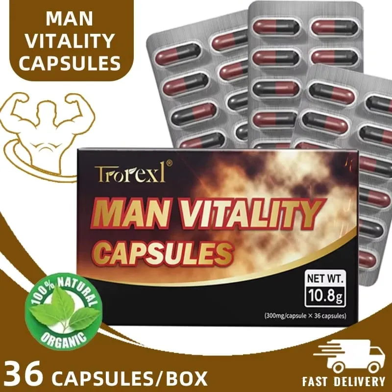 Os suplementos poderosos ao Epimedium da pureza alta naturais aumentam a pílula do crescimento muscular da energia e da resistência — image 2