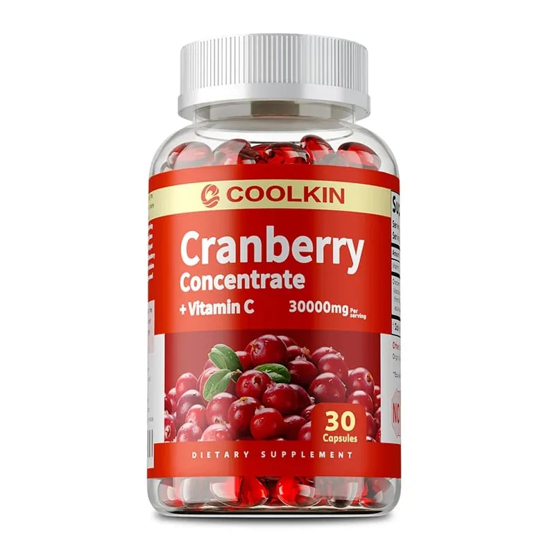 Kapsul Cranberry - Kecantikan dan Penjagaan Kulit Kesihatan Saluran Kencing Anti-penuaan Perlindungan Mata Meningkatkan Selera Makan