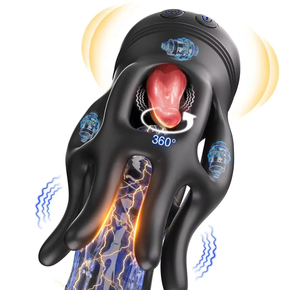 10 Modes Penis Delay Trainer Exerciser Glans Stimulater Massager Mens Vibrator Male Masturbator Equipment Sex Toys Adult For Men — image 1