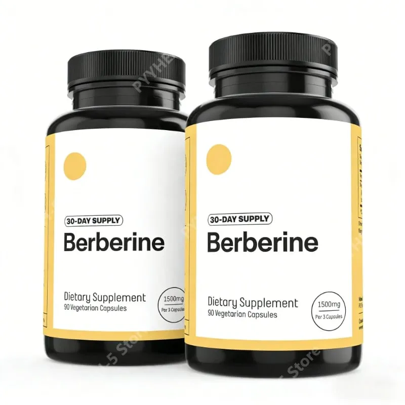 Berberine Supplement 1500mg | Berberine 500mg Per Capsule Supports Metabolic Profiles Hormonal Balance Berberine Supplements — image 6