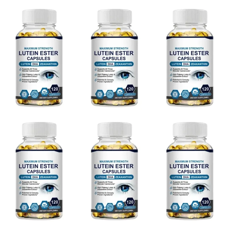 Lutein Ester Capsules Supports Eye Health and Vision Protection Non-GMO Vegan Natural Ingredients Antioxidant Support 120Softgel — image 12