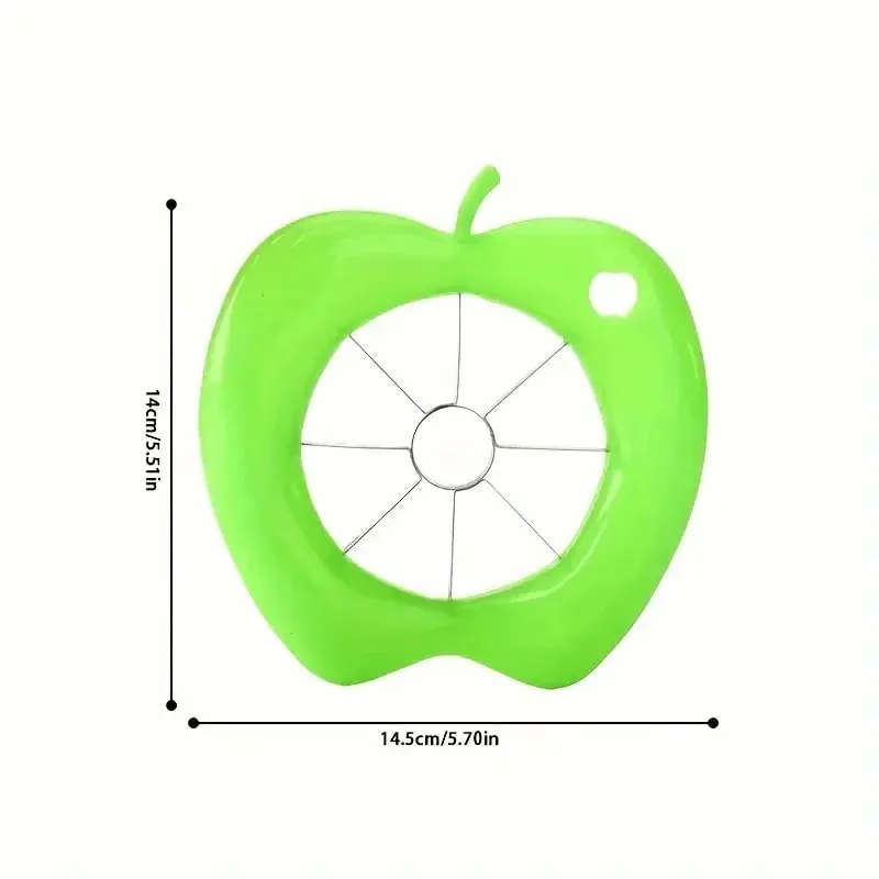 1pc Stainless Steel Apple Slicer - Manual Square Blade Kitchen & Dining Tool Ideal for Outdoor/Camping Outdoor kitchenware — image 5