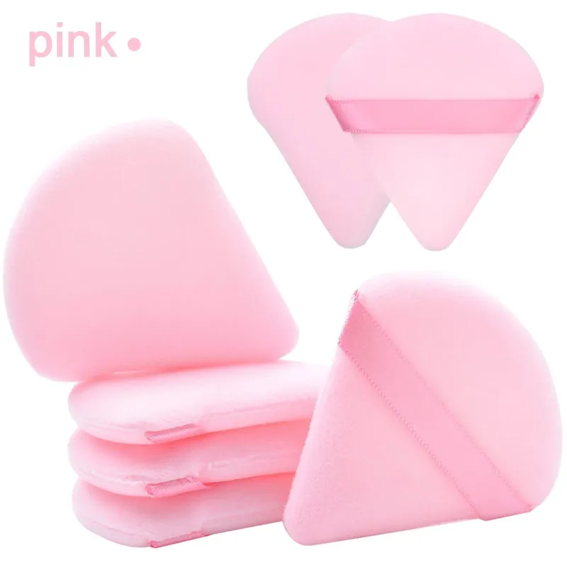 Wholesale Makeup Brushes 7Pcs Triangel Makeup Powder Puff Soft Velvet Cosmetic Sponges For Contouring Eye Corners Air Cushion