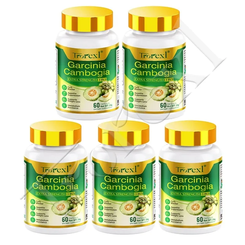 Garcinia Cambogia Supplements | Powerful Formula Flat Tummy | Pills to Lower Belly | Fight Weight Capsules for the Body — image 10