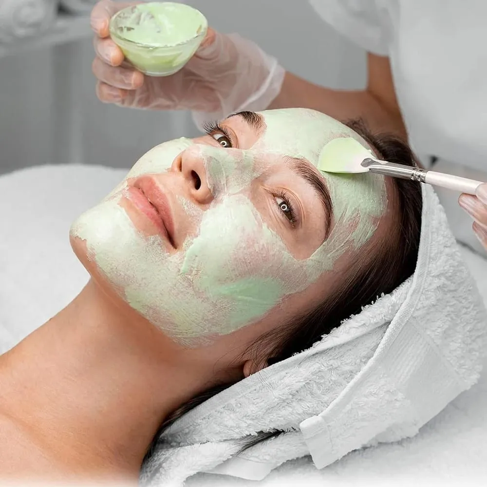 3/9/15 Pieces Facial Fan Mask Brushes Soft Mask Brush Applicator Esthetician Facial Mask Brushes For Women Girls Cosmetic Tools — image 6