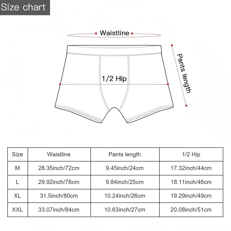 S-Sesames Streets Tango Elmo & Grover 속옷 남자 반바지 팬티 Funny Boxershorts 품질 세관 특대 팬티 — image 6
