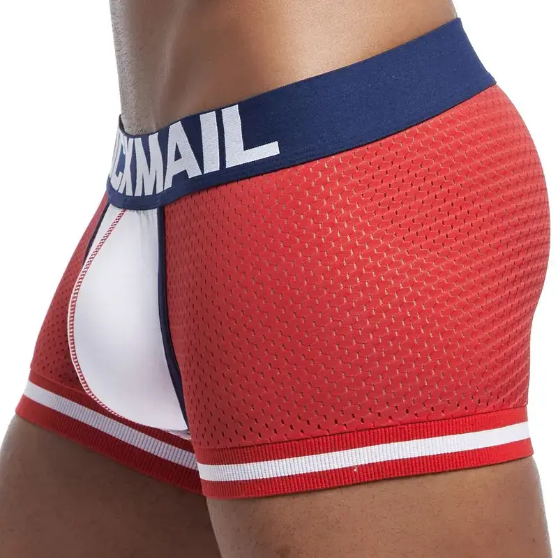 Man Underpants Boxershorts Mesh Nylon Men Boxers Male Breathable Underwear Men’s Panties Boxer Quick Dry Sports Fitness — image 19