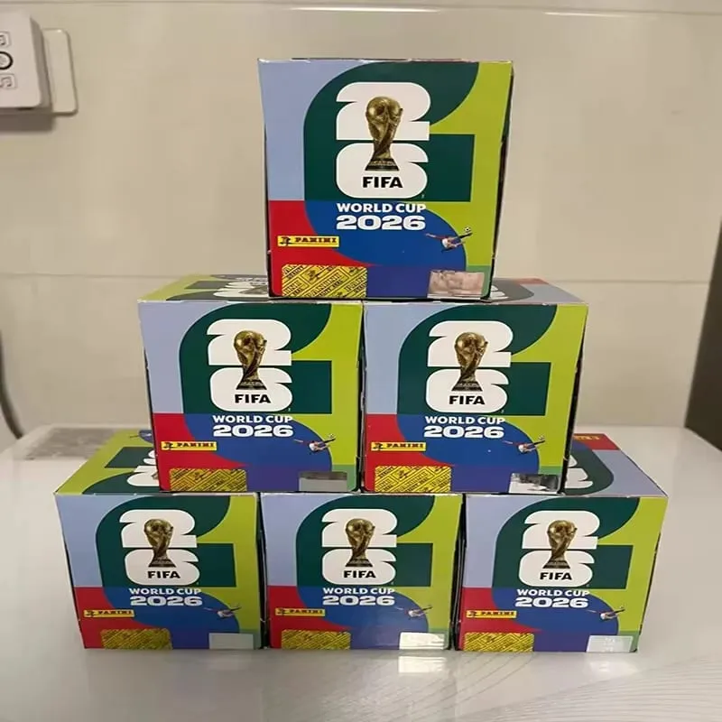 Panini 2026 FIFA World Cup Official Sticker Collection Box - Licensed Full Box with Sticker Album Authentic Football Player — image 4