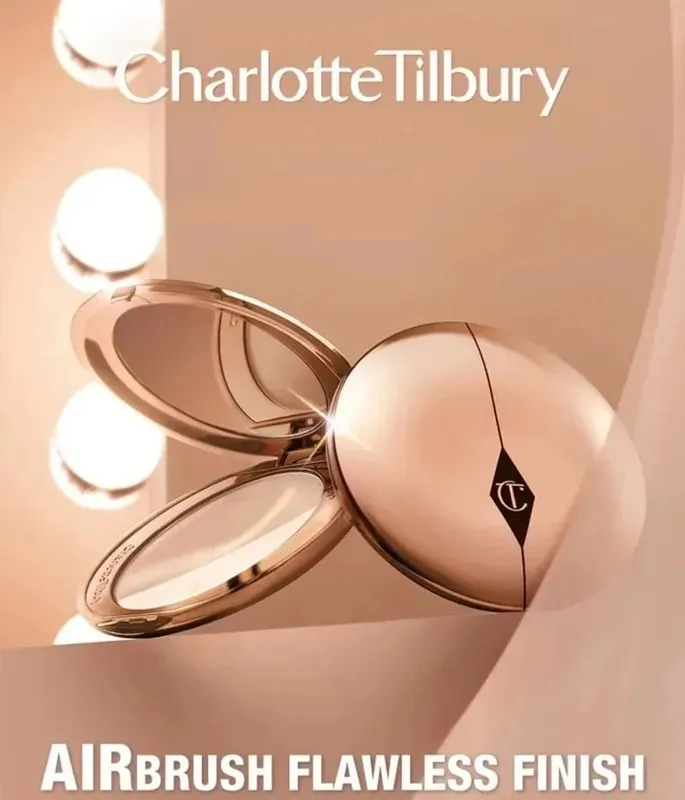 Charlotte Tilbury Lip Stick Liquid Foundation Highlighter Pressed Powder Blush Facial Spot Concealer Foundation Makeup Cosmetics
