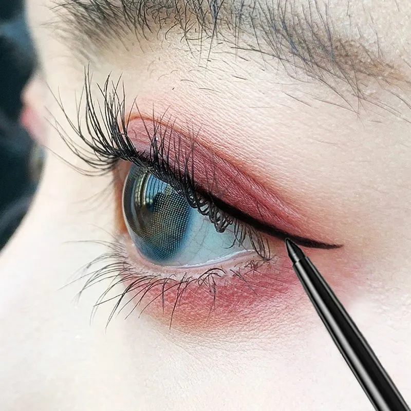 Black Brown Eyeliner Pencils Waterproof Sweatproof & Smudge-Proof with Easy Twist Application Eye Liner Pen for Bold Eye Makeup