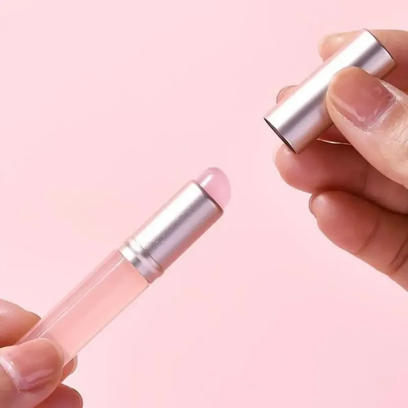 Upgrade Silicone Lip Brush With Cover Like Fingertips Lipstick Blooming Brushes Brush Brush Soft Q MultiFunction Eye Concea — image 2