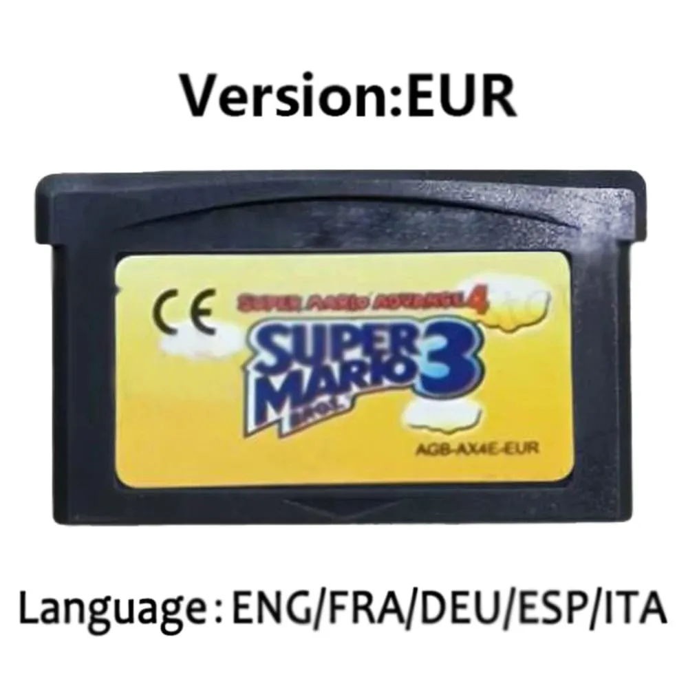 Wari0 32 Bit GBA Game Cartridge Kart Game Card Series EUR USA Version Video Game Card For GBA Portable Game Console — image 2