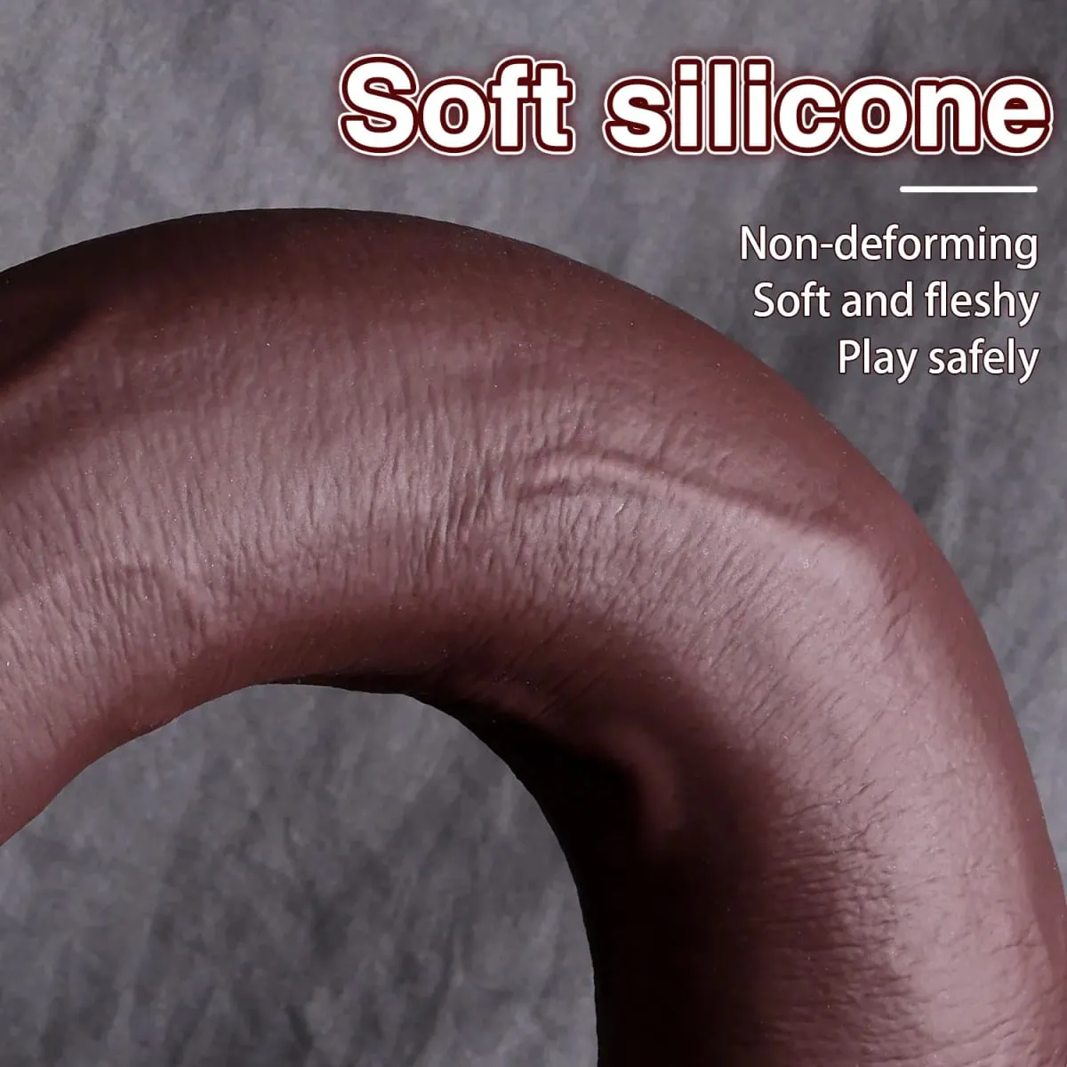Long Dildo Realistic Snake Shape Single Layer Silicone Big Penis Soft Anal Sex Toys Suction Cup Dick for Women G-spot Orgasm 18+