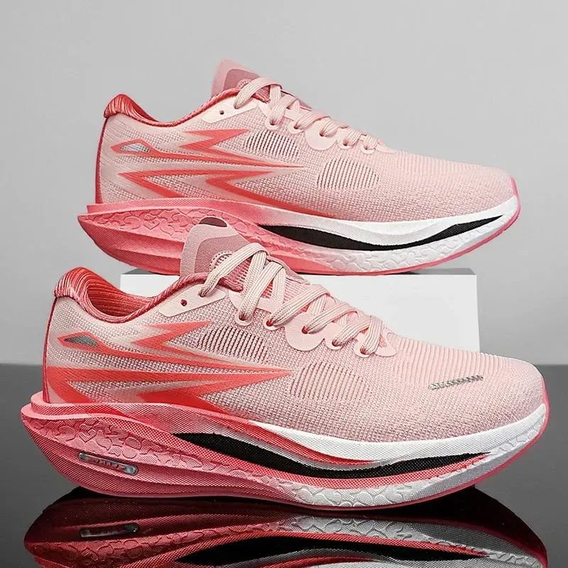 Carbon Plate Marathon Running Shoes Men Women Breathable Lightweight Sports Sneakers Shock Absorbing Athletic Shoes — image 10