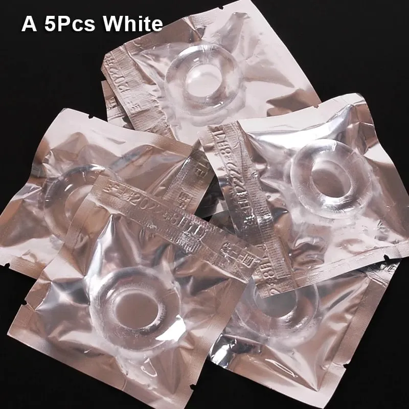 5-20PC Sex Toys Men's Ejaculation Delay Penile Amplifier Lock Sperm Ring Bdsm Erotics Adult Intimate Goods Exotic Accessories