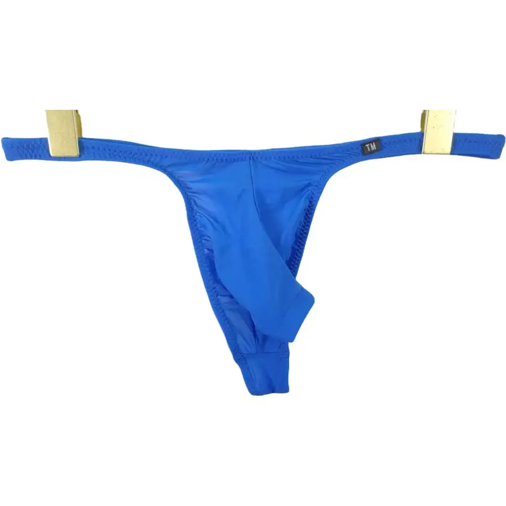 Men Sexy Front Open Pouch Thong G-string T-back Elephant Nose Briefs Underwear — image 9