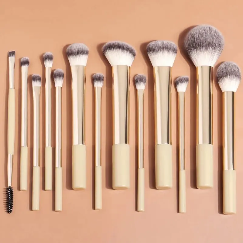 13 Piece Soft Fluffy Makeup Brush Set Foundation Make-Up Concealer Powder Eye Shadow Powder Blusher Facial Beauty Tool — image 6