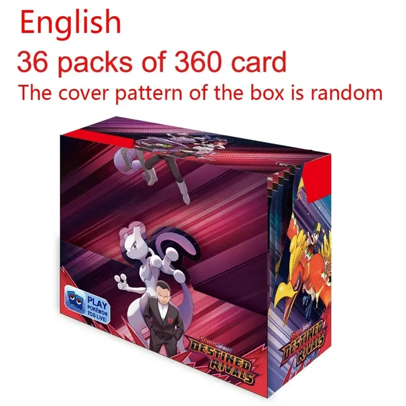 2026 360Pcs/Set Pokémon Card MEGA EVOLUTION Pre-group SCARLET&VIOLE 151 PHANTASMA FLAMES Prismatic English Booster Battle Card