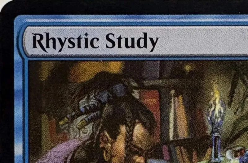 LK4 Mystic Remora Stock Up Force of Will Misdirection Fierce Guardianship Flusterstorm High-Quality TCG Proxy Cards (Black-Core)