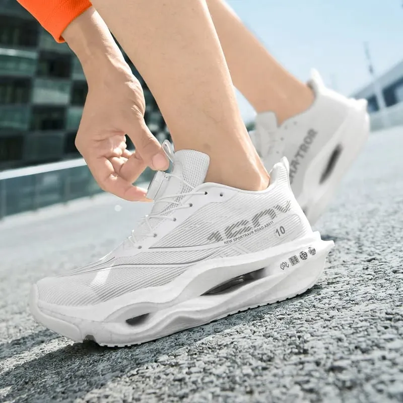 Carbon Plate Racing Running Shoes Non-Slip Men Ultra Light Elastic Cushion Athletic Sneakers Speed Training Marathon Sport Shoes