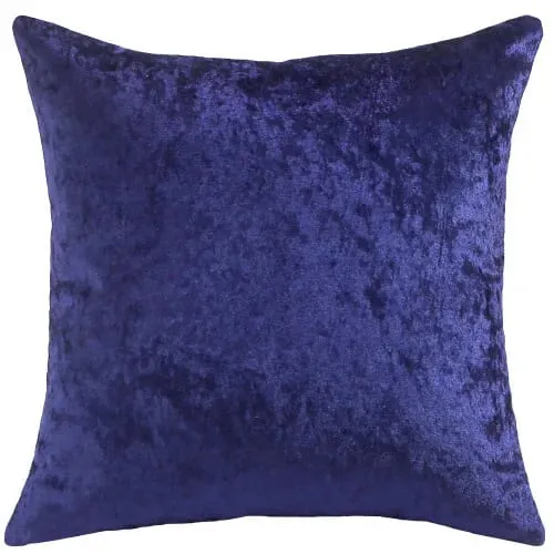 Ice Velvet Solid Color Cushion Cover 18x18 Inch Crushed Velvet Shiny Throw Pillowcase for Living Room Sofa Home Decor