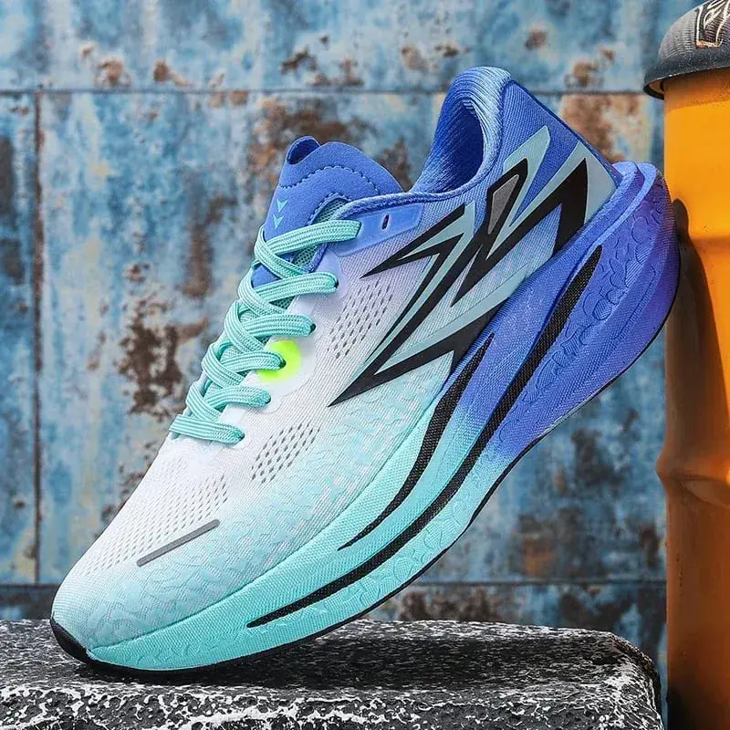 Carbon Plate Marathon Running Shoes Men Women Breathable Lightweight Sports Sneakers Shock Absorbing Athletic Shoes — image 8