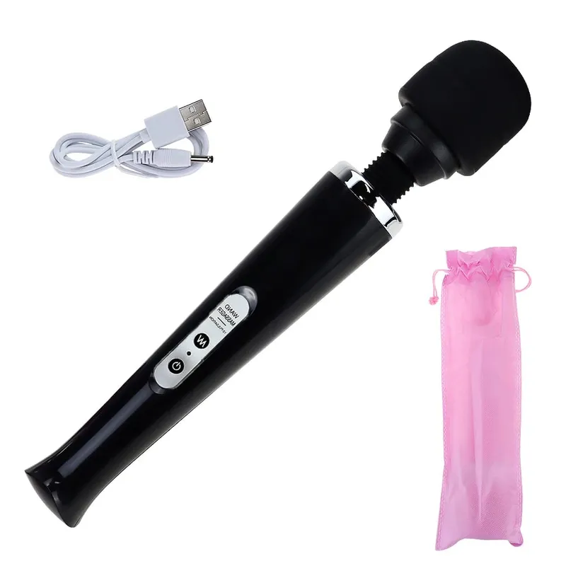 Erotic Toy 10 Speeds Big Size AV Rod Stick Vibrator Powerful Body Massager Sexy Sex Toys for Women Clit Stimulator Magic Wand — image 8