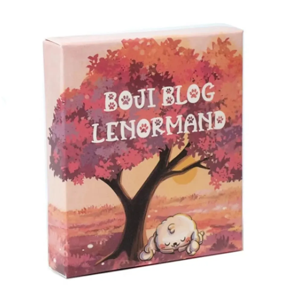 Boji Blog Lenormand Deck A jornada de um coelho pelo destino Para amantes de tarô