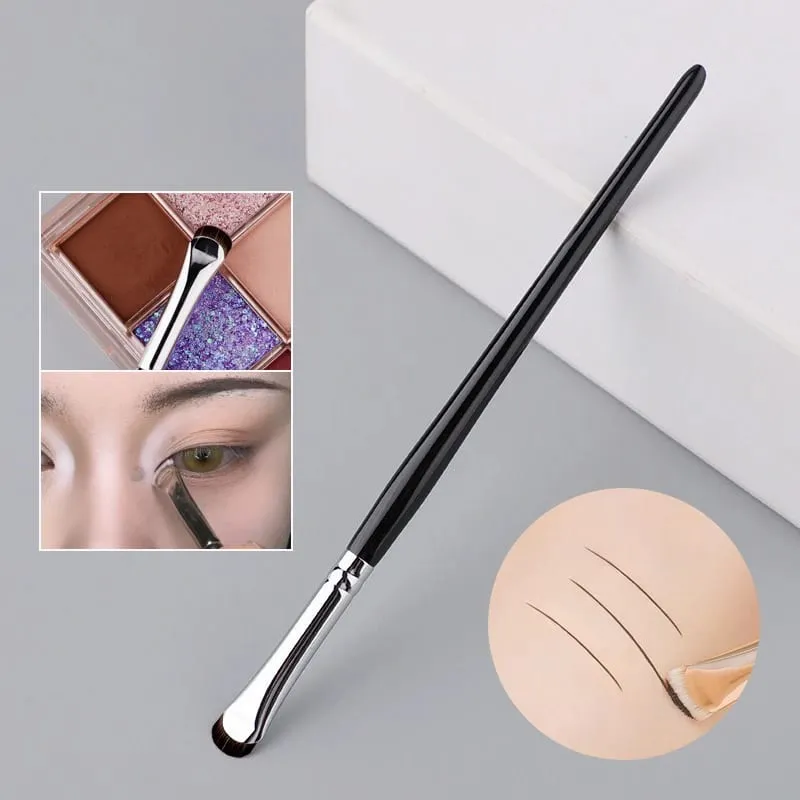1/2PC Crescent Eyeliner Makeup Brushes Eye Makeup Tools Precision Soft Eyeshadow Brush Curved Thin Small Eye Cosmetic Tools