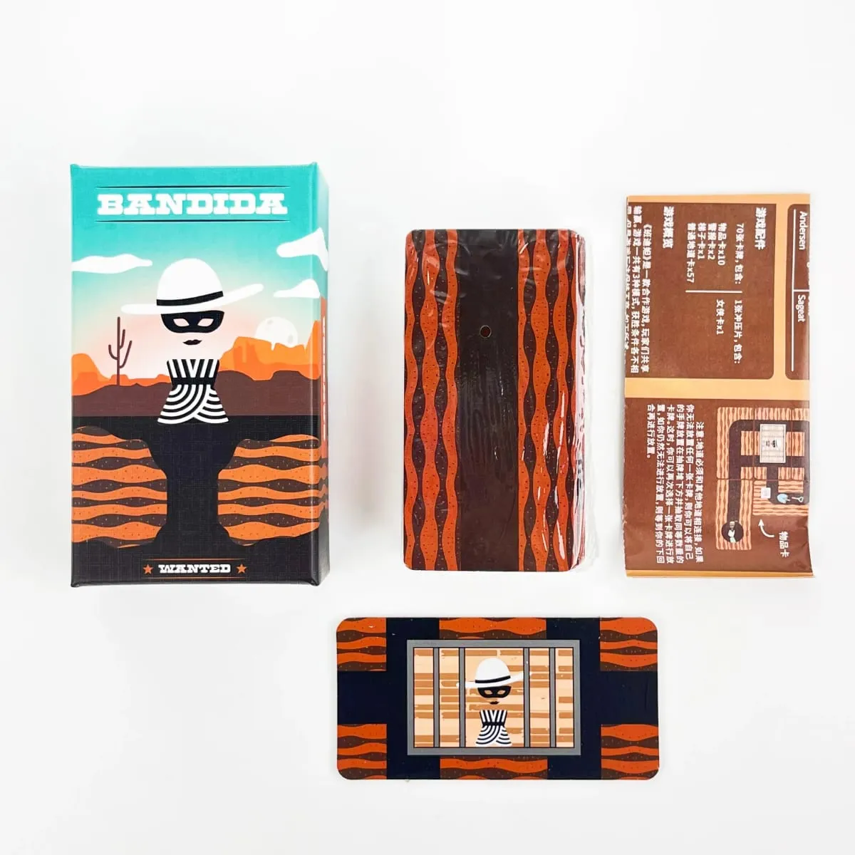 2026 Hot Bandido Bandida Board Game 1-4 Players Strategy Puzzle Card Game For Kids & Adults Party Family Fun Strategy Game — image 6