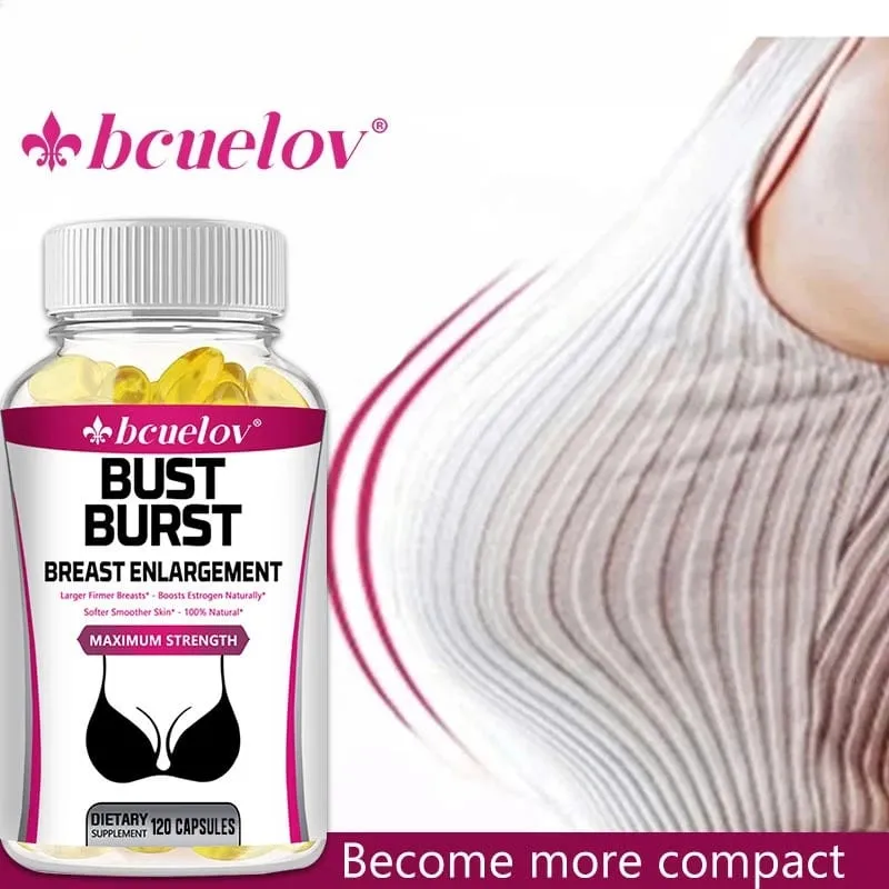 Natural Pueraria Supplement - 1000 Mg Supports Breast Roundness Firmness Elasticity and Improves Women's Self-confidence