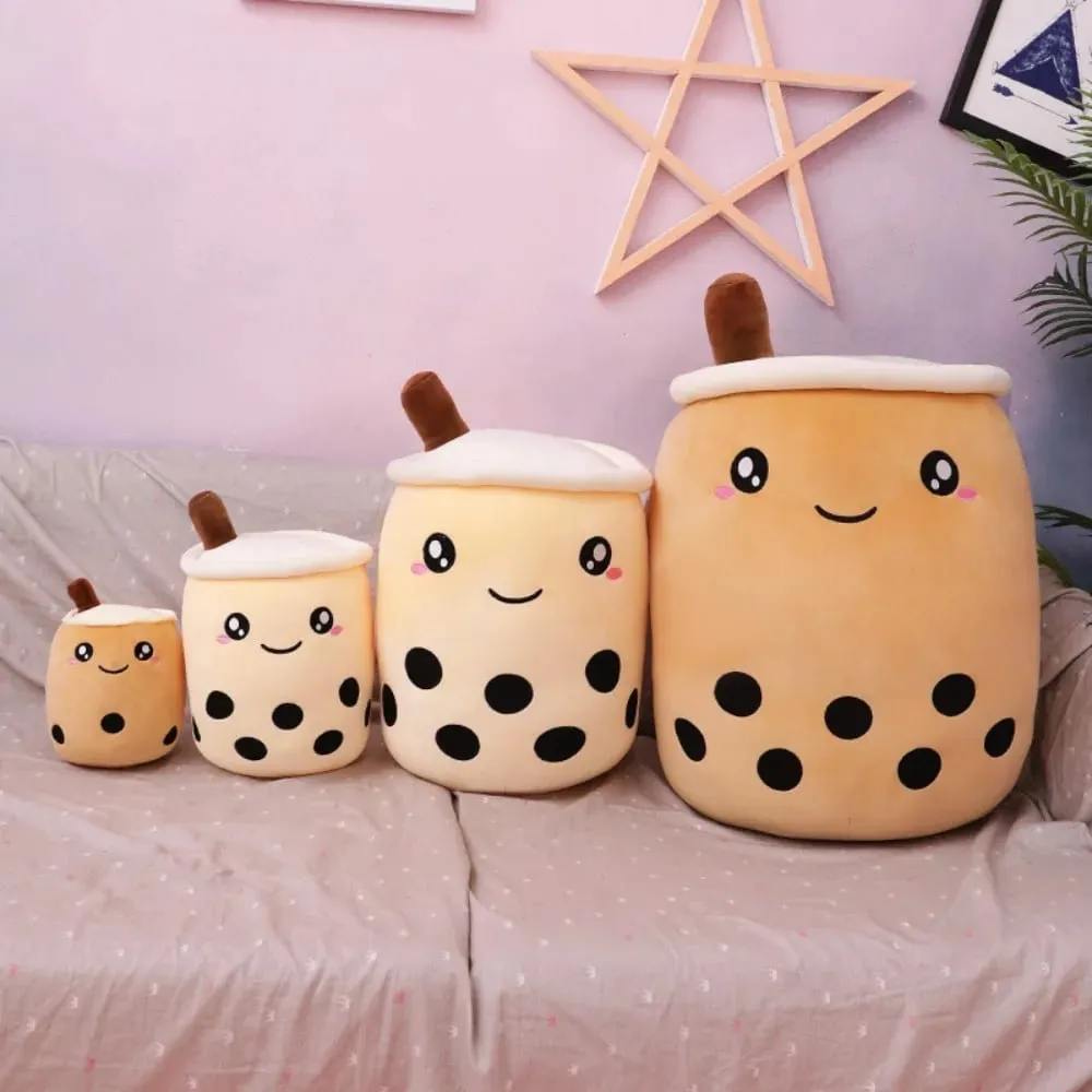 New 25/35cm Bubble Tea Pillow Soft Cushion Pillow Boba Pillow Home Decor — image 6