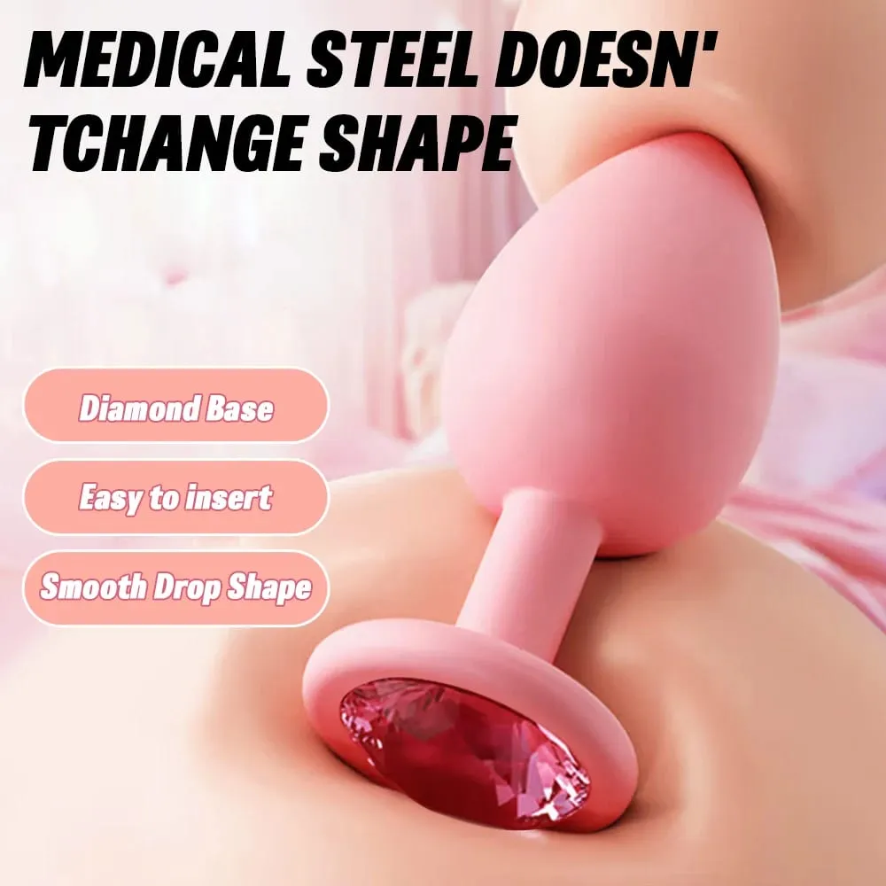 3 Sizes Soft Silicone Anal Plug Mini Butt Plug Erotic Sex Toys for Men Women Gay Couples Adult Anal Prostate Stimulator Dildo — image 4