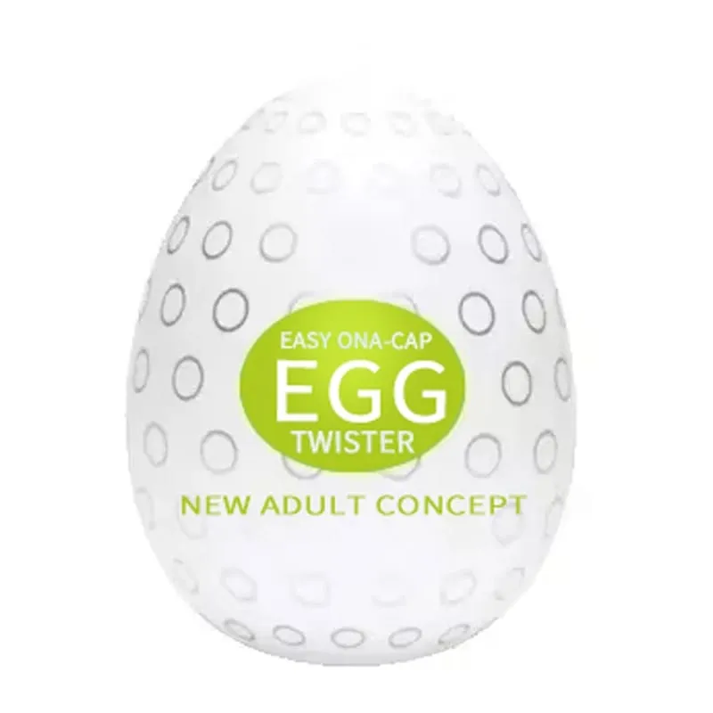 Mini Male Masturbation Eggs Egg-Shaped Male Penis Massager Soft Silicone Pocket-Sized Intimate Care Device Adult Sex Toys