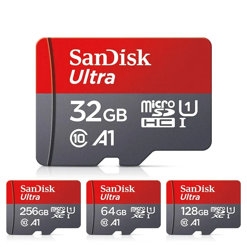 כרטיס זיכרון מקורי SanDisk 128GB 64GB 32GB TF Micro SD Card Class 10 UHS-I Flash Card Memory למחשב סמארטפון — image 1