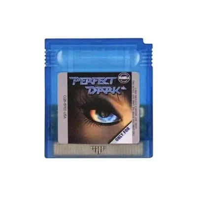 Rewritable USA Version GBC Game Cartridge Perfect Dark 9 Colors Shells with Battery Video Game Console Card